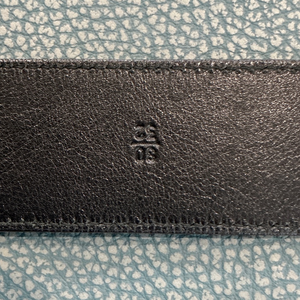 Prada Glossy Black Belt with Silver Buckle - Picture 8 of 11